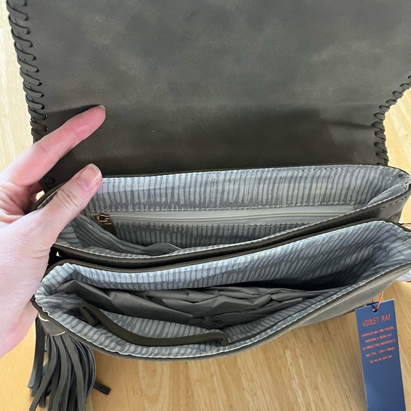 Olive green crossbody - Picture 4 of 5